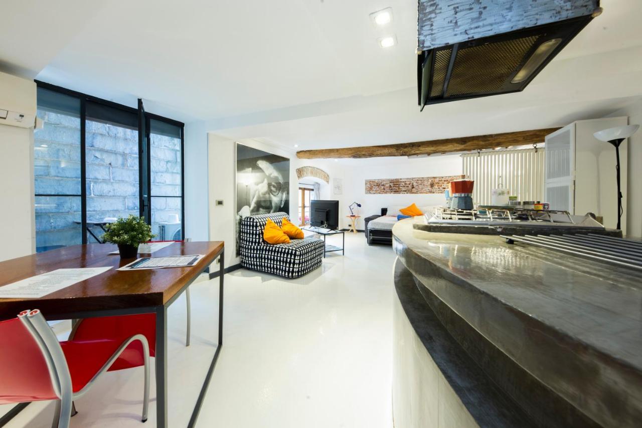 Apartamento Loft La Citta Vecchia Génova Exterior foto